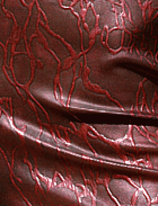 Struktur Latex Lava Moire-2 Red on Smoky